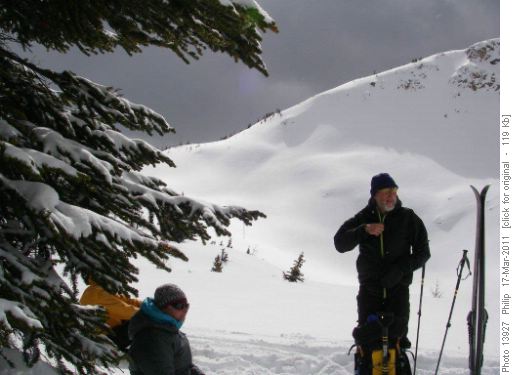 Nancy and Arnold--lunch break