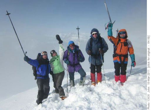 Summit group White Pyramid {199 Ter Mann}, {1364 Lid Fry}, {212 Dav Mul}, {471 Man Cze} and {168 Sim Gall}.