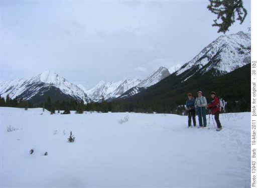 Jennifer, Dorothy-Ann & Barb above Inkpots
