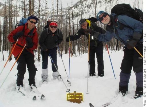 Fay Hut Junction/Dennis, Ivan, Bernie,Greg