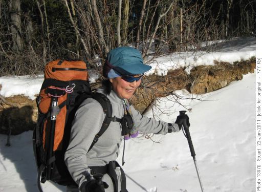 {168 si ga } on Evan Thomas trail