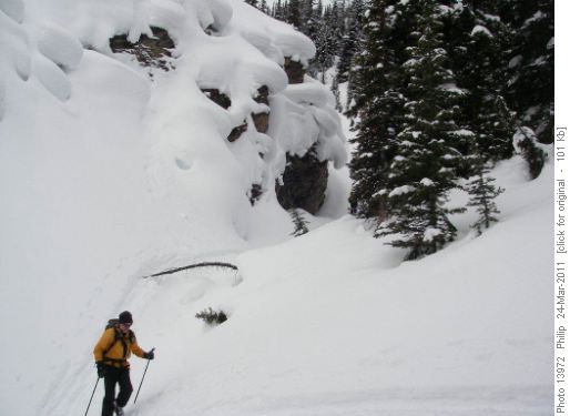 Damian avoiding overhang