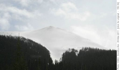 Tent Ridge looming over us