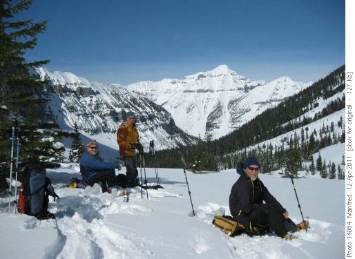 Bill, Philip, Arnold & Mt.Whymper