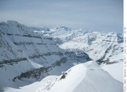 The view west, The Goodsirs