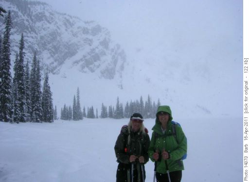 Christine and Jennifer - Rawson Lake