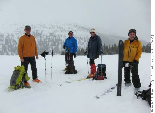 Skins off for the first run