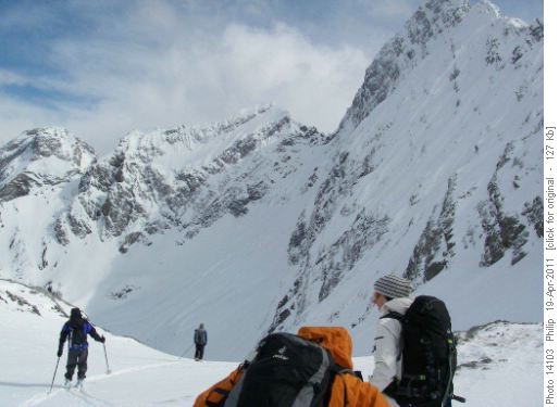 Smuts Pass -- with snow!