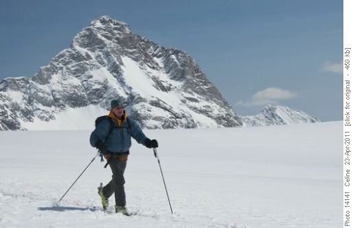 Philip - Mt Jellicoe in the background