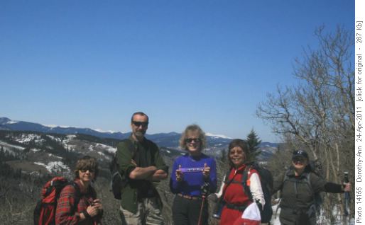 North view with Easter Bunny (and chocolate eggs) in centre