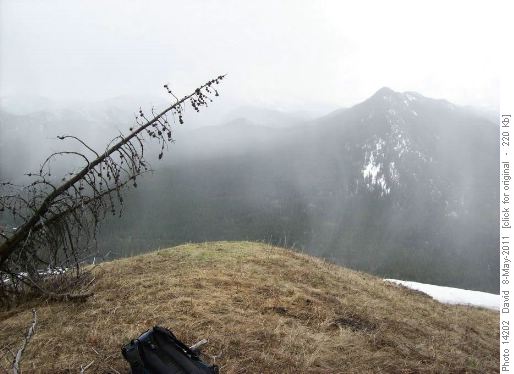 This squal came up 940 and turned east along highway 541 just missing us!