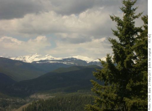 Mountain Views from Trail