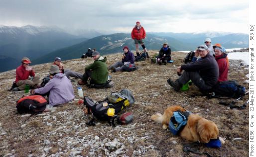 Lunch time few minutes before the rain