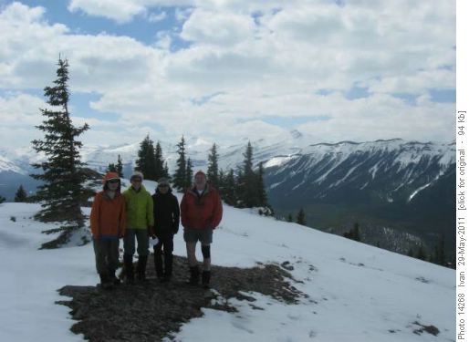 Powderface Ridge/Sim,Alda,Yoko,Ivan/