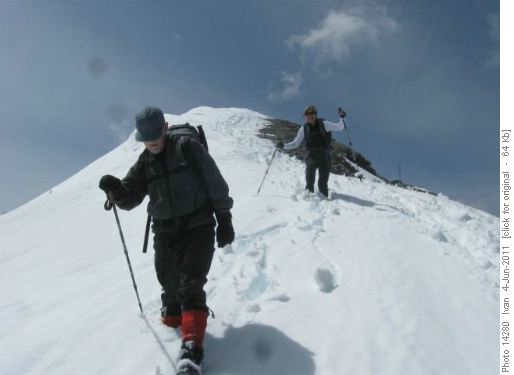 Greg and Yoko-Moose mt./June 4 Th/