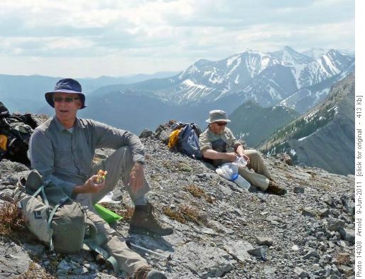 Philip And Bill On The Summit