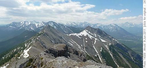 Looking South To South And West Baldy