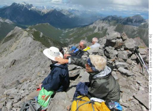 Wasootch Ridge - At the Peak