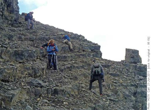 Descending the scrambly bit of EEOR