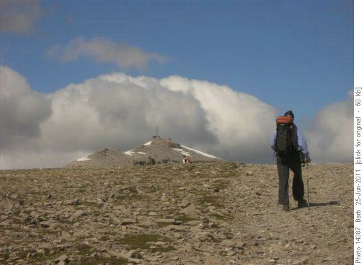 Nearing the Lookout