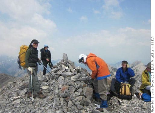 Summit group Midnight peak