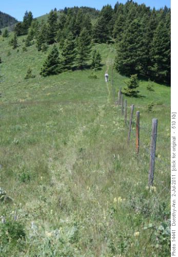 Trudging up another steep slope to another false summit