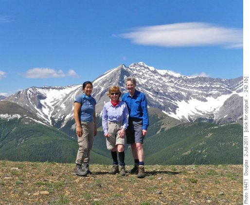 South Summit with Mist Mountain in background