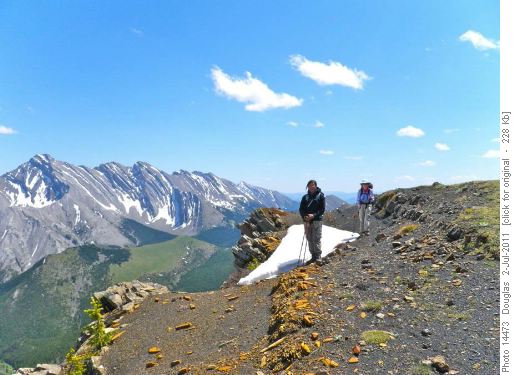 Along the ridge