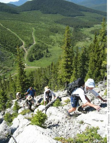 S. ridge Mt.Livingstone