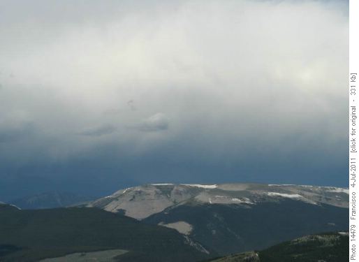 Storm over Plateau Mnt.