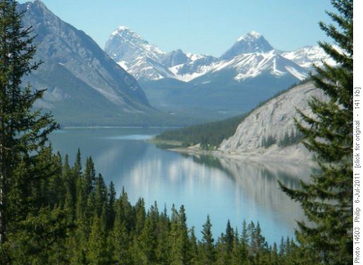 Morning on Spray Lakes