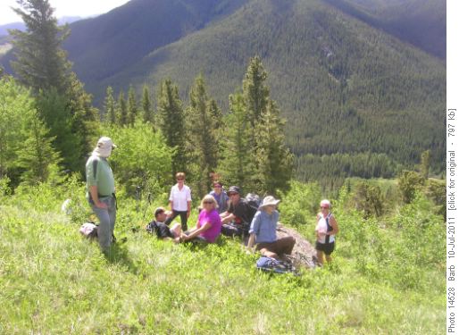 Snack Break on way up