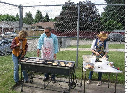 The Social Director oversees quality control: Barb, Garry & Dawn