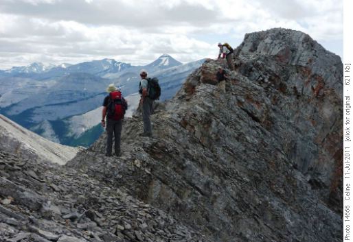 Nice view of Banded Peak