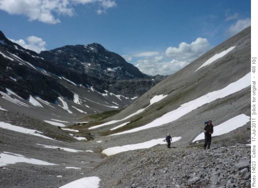 Buller Pass ascent