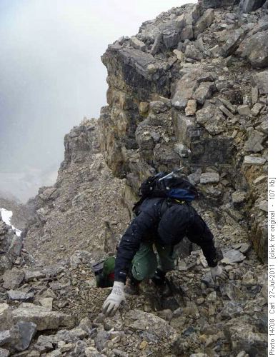 Scramble 7 on Dolomite Peak