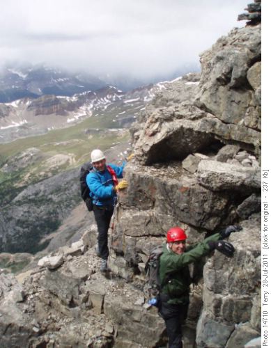 Carl & Damian on Dolomite