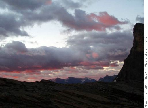 6:45 start On Mt Cline