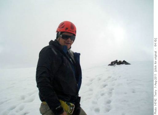 Terry on Windy Mt Cline