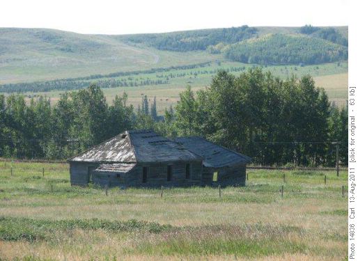 Old Glenbow store ruins