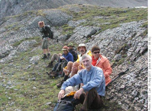 Lunch at Rummel Pass