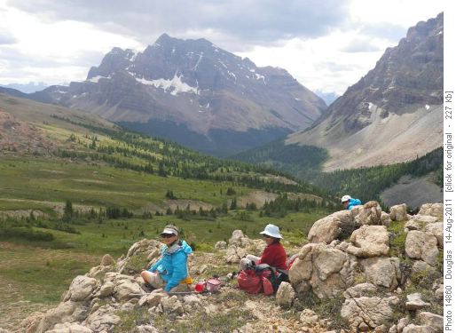 First break overlooking plateau