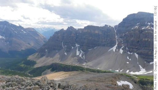 Looking SW down the North Fork of Mosquito Creek