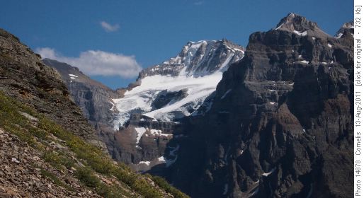 Mt Fay and Fay Glacier (3,235m)
