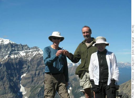 A toast to a successful ascent