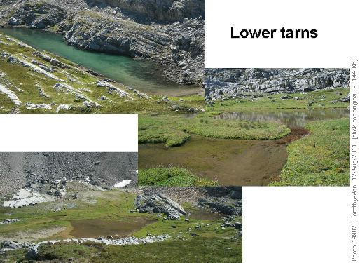 Lower tarns