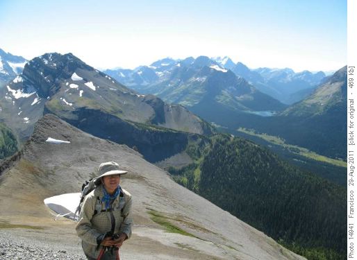 Sharon takes a break