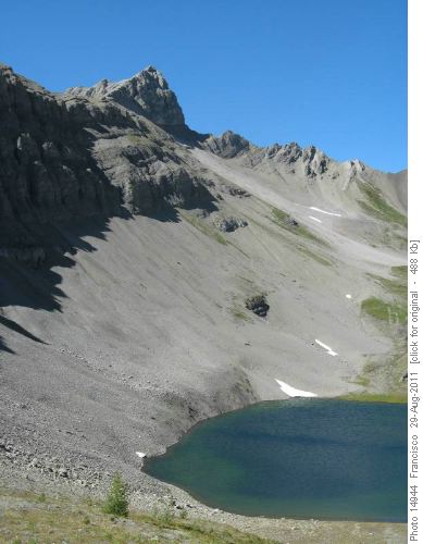 The high point of ridge 128287