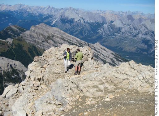 On the north ridge viewpoint