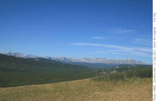 West view from Long Prairie Ridge